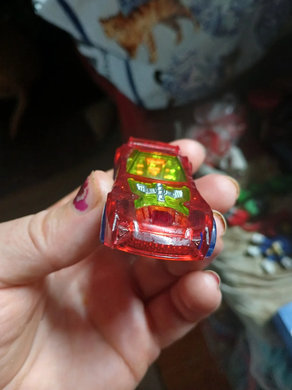 Hot Wheels Nerve Hammer from the X-Raycers series.